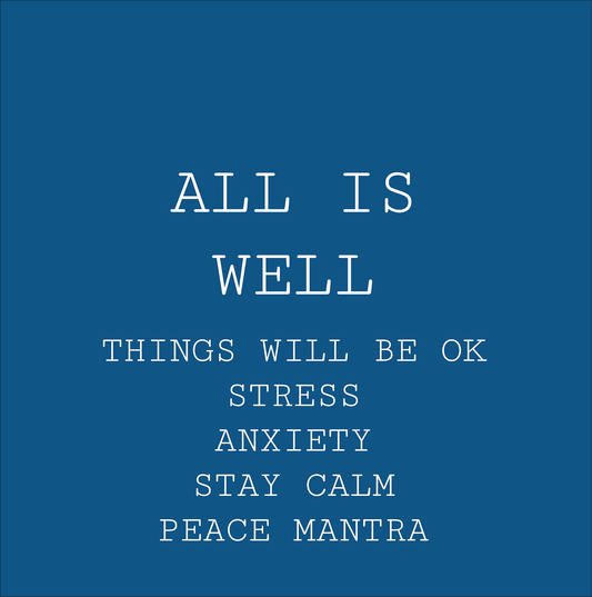 ALL IS WELL | Sterling Silver Bracelet