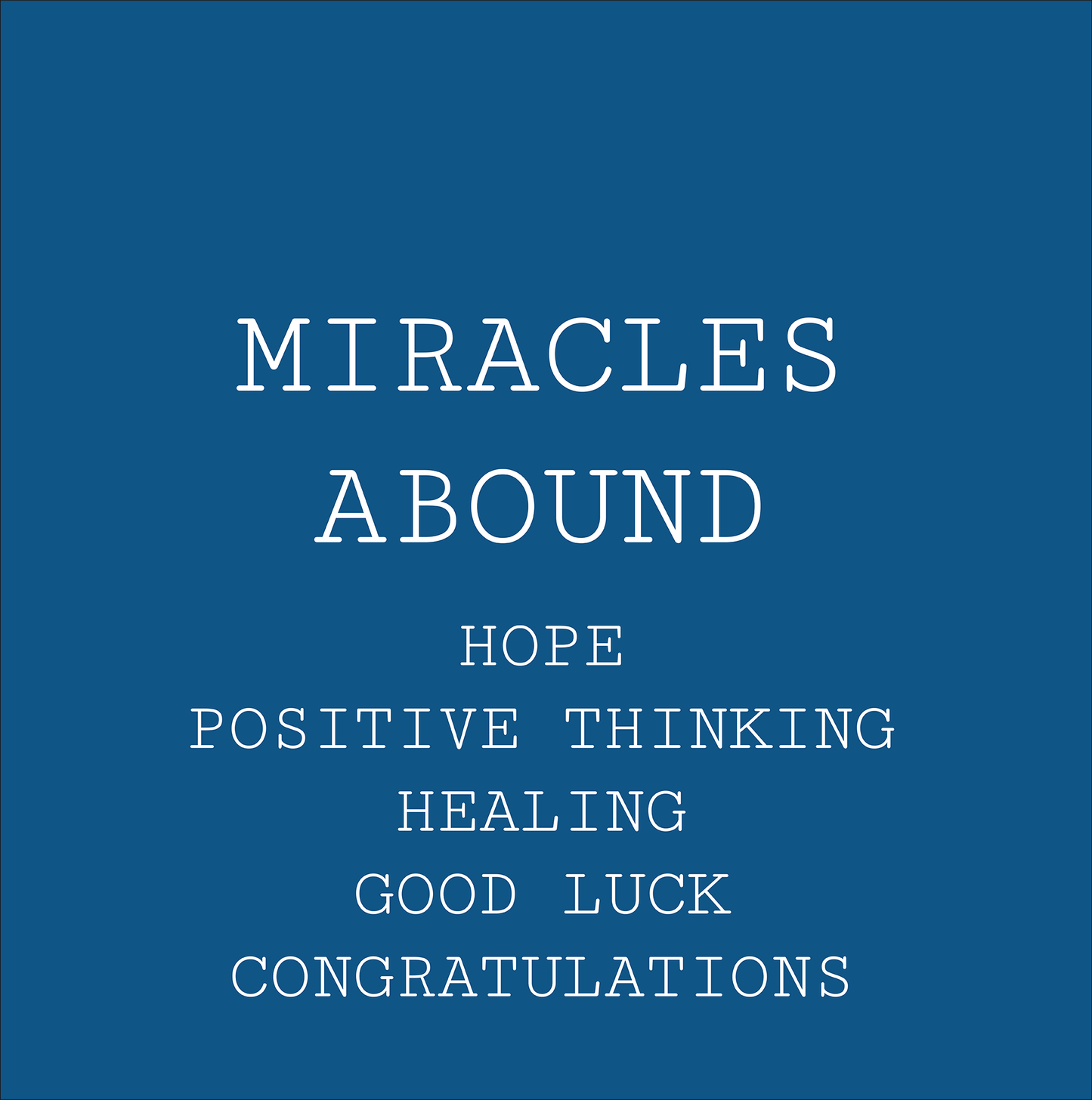 MIRACLES ABOUND | Hope and Positive Thinking