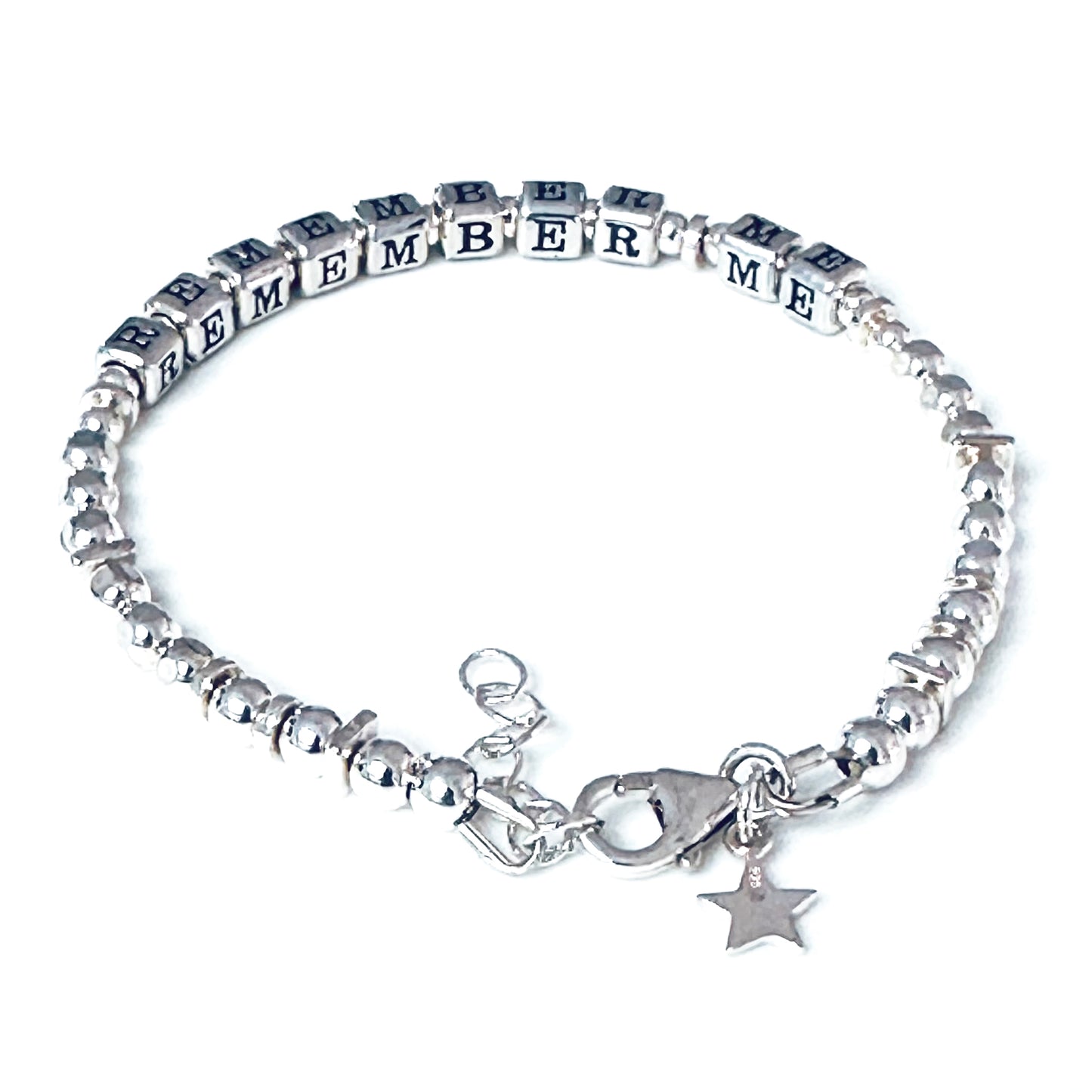 Remember Me Sterling Silver Engraved Grief, Loss, Pet Loss Gift Bracelet from Higher Calling Bracelets
