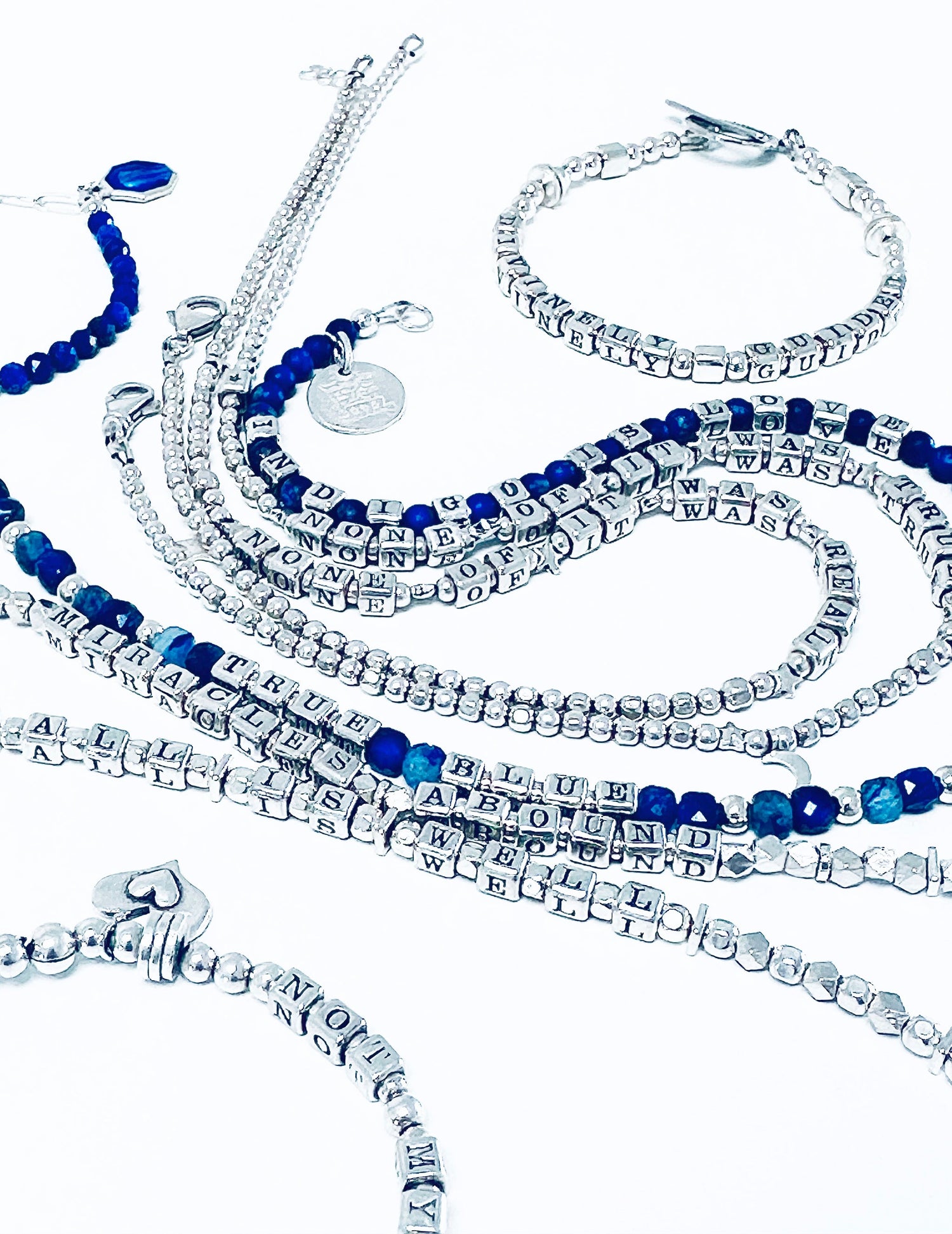 custom and personalized affirmation, mantra and scripture jewelry 