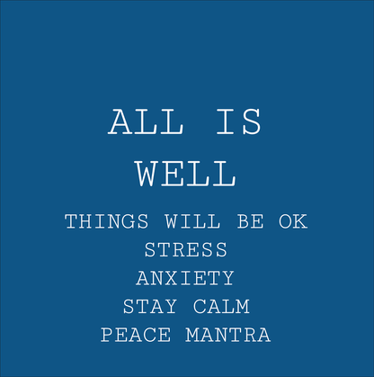 ALL IS WELL | Sterling Silver Bracelet