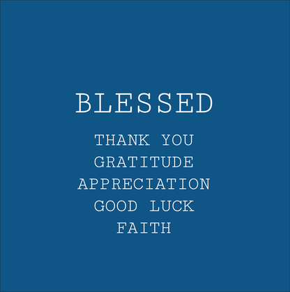 Have a Blessed Day Gratitude and Appreciation Gift Bracelets in sterling silver and gold