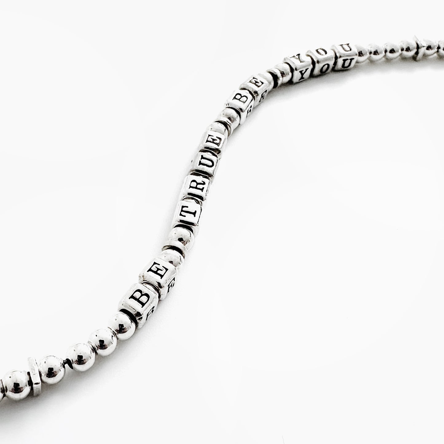 BE TRUE BE YOU | Sterling Silver Bracelet