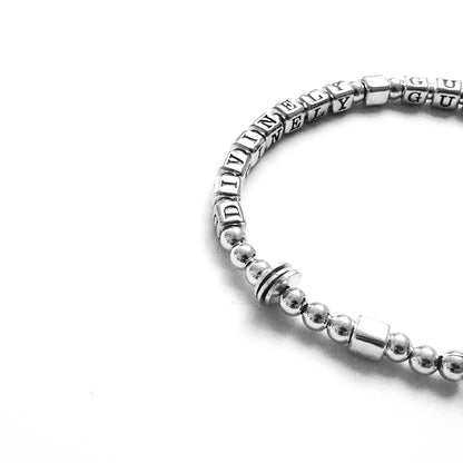 DIVINELY GUIDED | Sterling Silver Bracelet