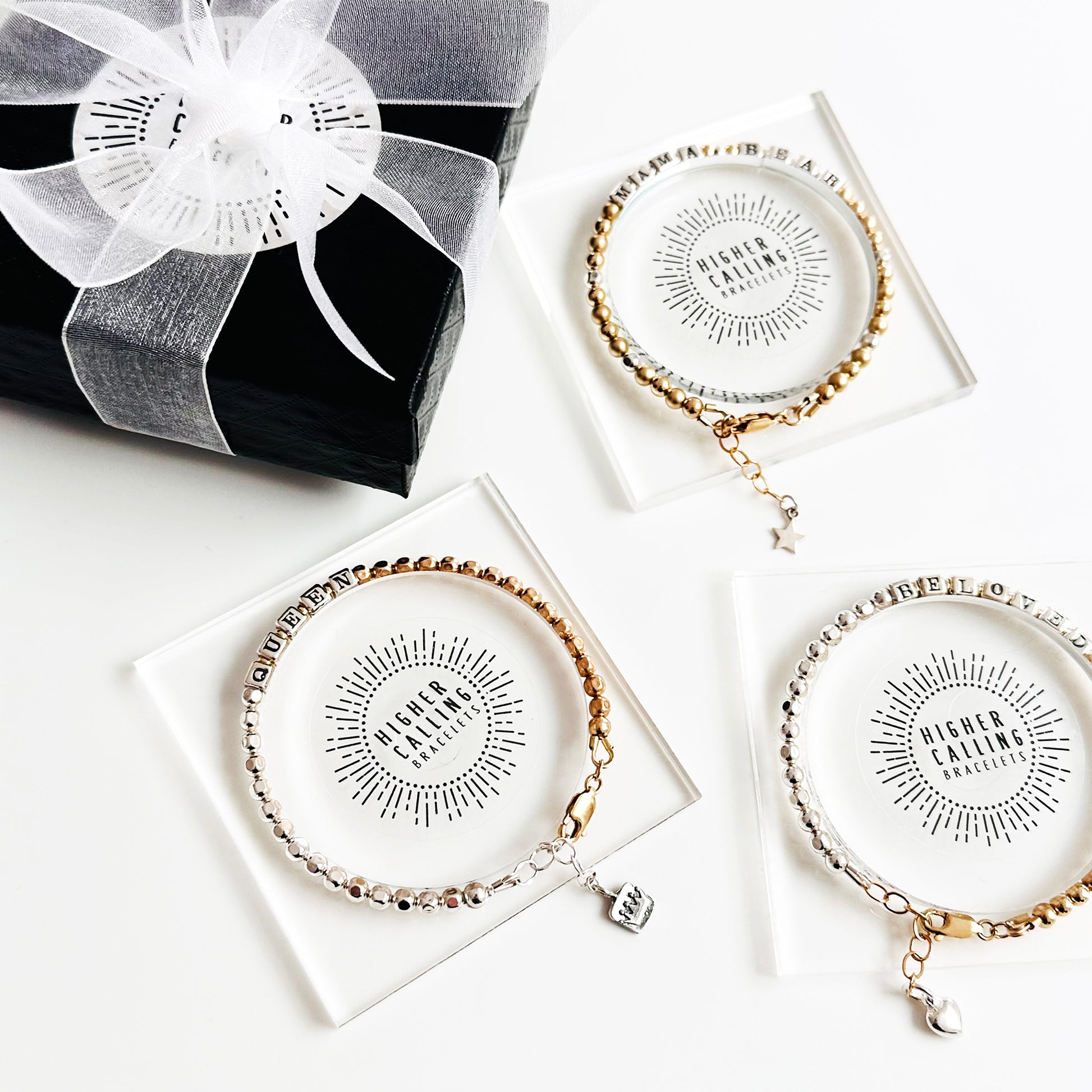 Special Mother's Day jewelry in beautiful packaging from Higher Calling Bracelets